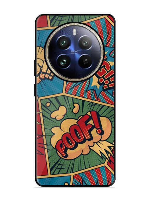 Comic Book Chaos Glossy Soft Edge Case for Realme 12 Pro (5G) Chachhi