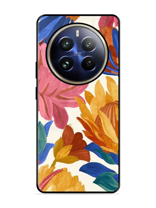 Blooming Tapestry Glossy Soft Edge Case for Realme 12 Pro (5G) Chachhi