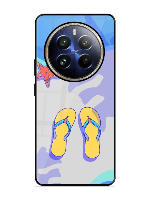 Sandy Toes And Salty Seas Glossy Soft Edge Case for Realme 12 Pro (5G) Chachhi