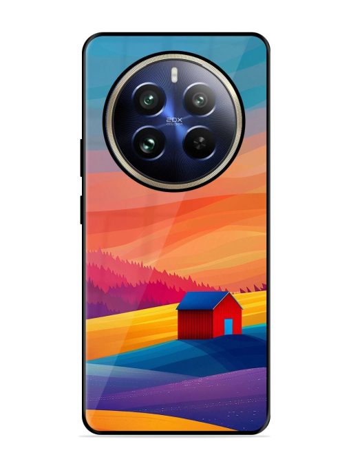 Sunset Solitude Glossy Soft Edge Case for Realme 12 Pro (5G) Chachhi