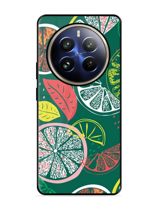 Citrus Symphony Glossy Soft Edge Case for Realme 12 Pro (5G) Chachhi