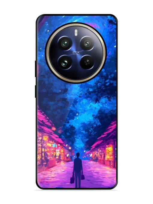 Neon Nightscape Glossy Soft Edge Case for Realme 12 Pro (5G) Chachhi