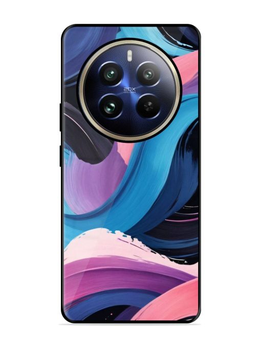 Whimsical Waves Glossy Soft Edge Case for Realme 12 Pro (5G) Chachhi