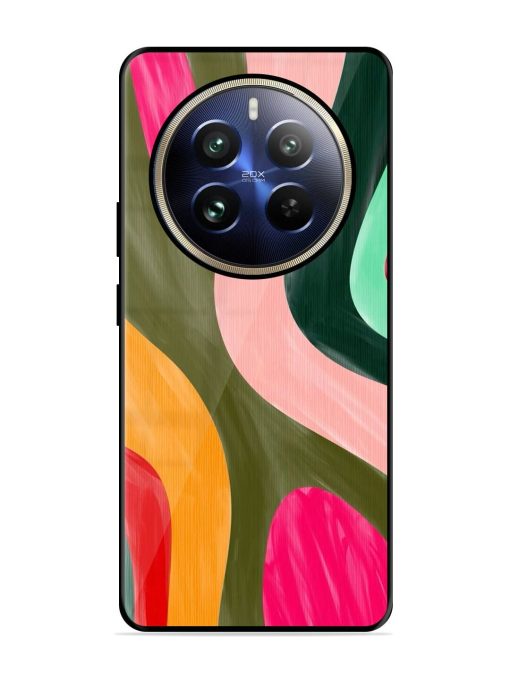 Wavy Wonderland Glossy Soft Edge Case for Realme 12 Pro (5G) Chachhi