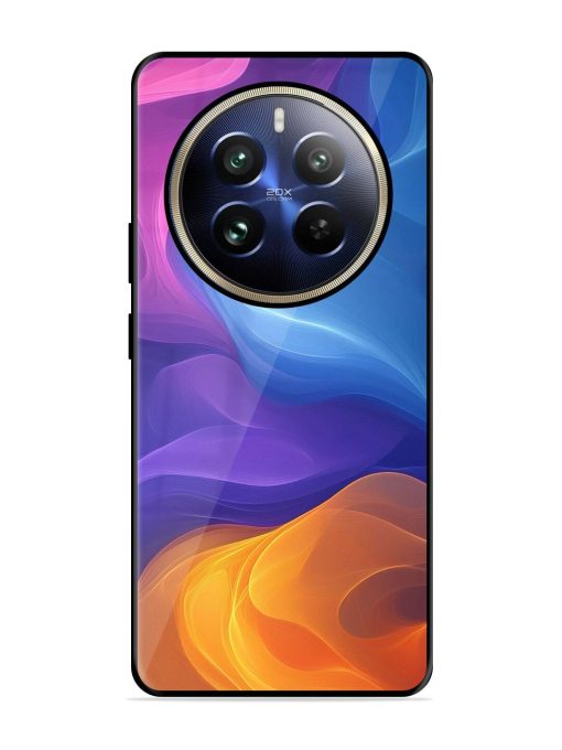 Cosmic Currents Glossy Soft Edge Case for Realme 12 Pro (5G) Chachhi