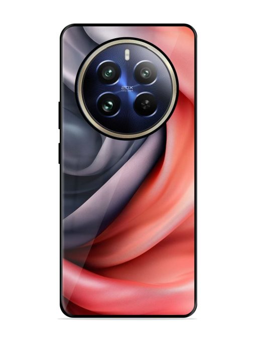 Swirling Silk Glossy Soft Edge Case for Realme 12 Pro (5G) Chachhi