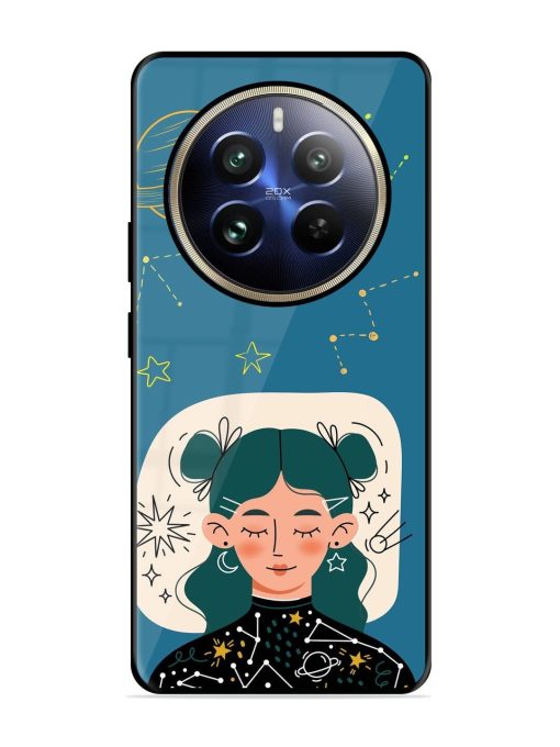 Cosmic Daydreamer Glossy Soft Edge Case for Realme 12 Pro (5G) Chachhi