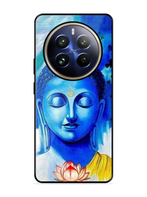 Serene Buddha With Lotus Glossy Soft Edge Case for Realme 12 Pro (5G) Chachhi