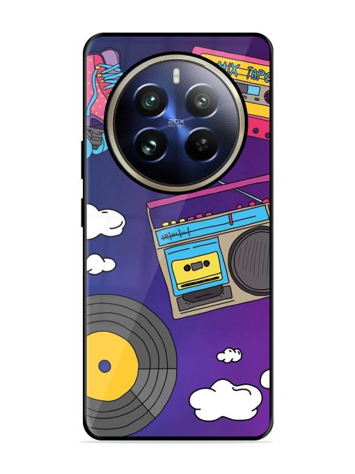 Retro Vibes Glossy Soft Edge Case for Realme 12 Pro (5G) Chachhi