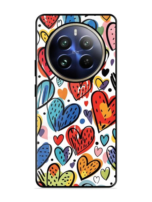 Heartfelt Harmony Glossy Soft Edge Case for Realme 12 Pro (5G) Chachhi