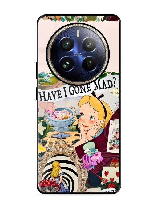 Mad Hatter'S Collage Glossy Soft Edge Case for Realme 12 Pro Plus (5G) Chachhi