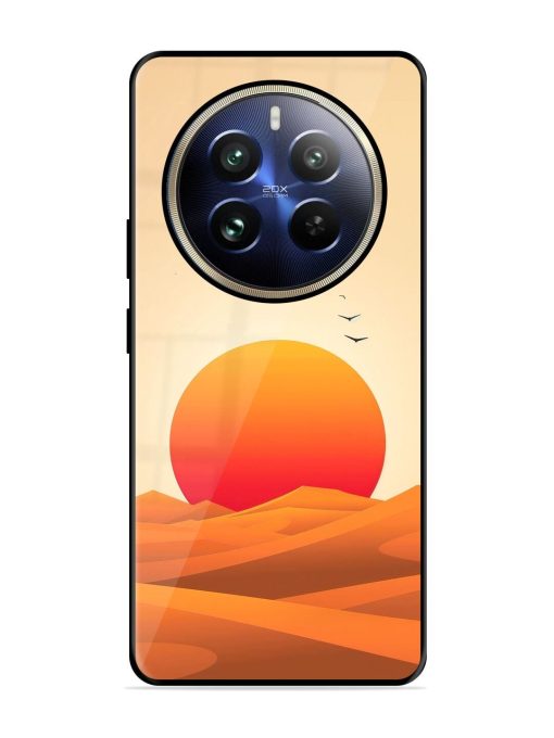 Desert Sunset Glossy Soft Edge Case for Realme 12 Pro Plus (5G) Chachhi