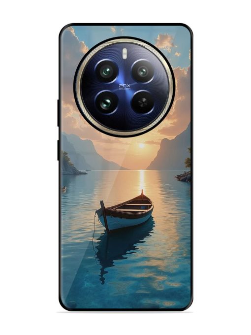 Serene Sunset Glossy Soft Edge Case for Realme 12 Pro Plus (5G) Chachhi