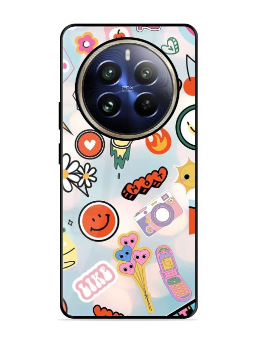 Cheerful Glossy Soft Edge Case for Realme 12 Pro Plus (5G) Chachhi