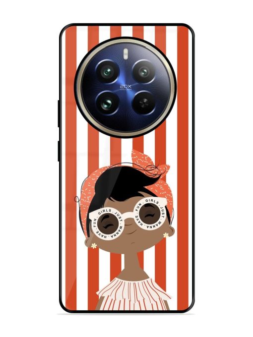 Girls Just Wanna Have Fun Glossy Soft Edge Case for Realme 12 Pro Plus (5G) Chachhi