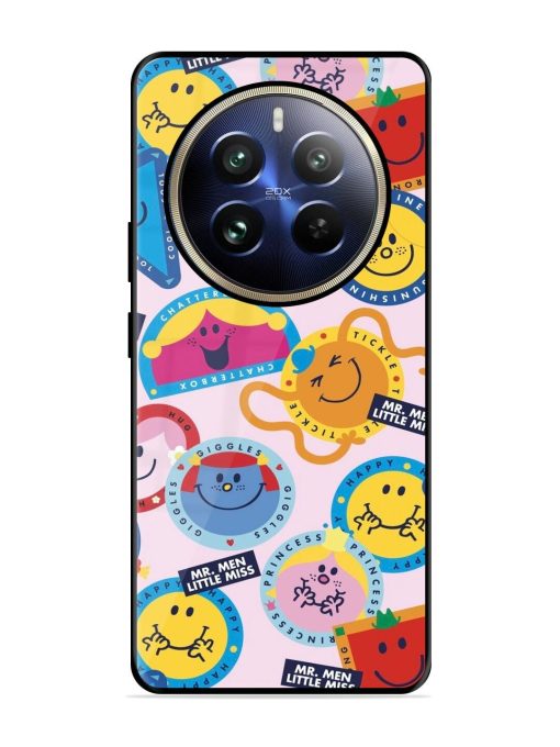 Whimsical Mr. Men & Little Miss Glossy Soft Edge Case for Realme 12 Pro Plus (5G) Chachhi