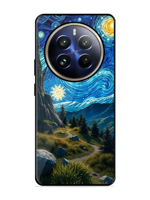 Starry Night In The Shire Glossy Soft Edge Case for Realme 12 Pro Plus (5G) Chachhi