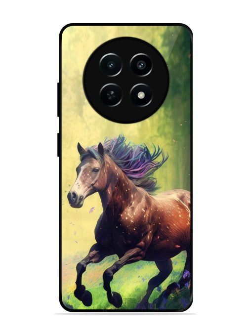 Enchanted Gallop Glossy Soft Edge Case for Realme 12X (5G) Chachhi