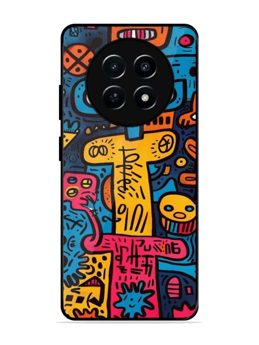 Doodletopia Glossy Soft Edge Case for Realme 12X (5G) Chachhi