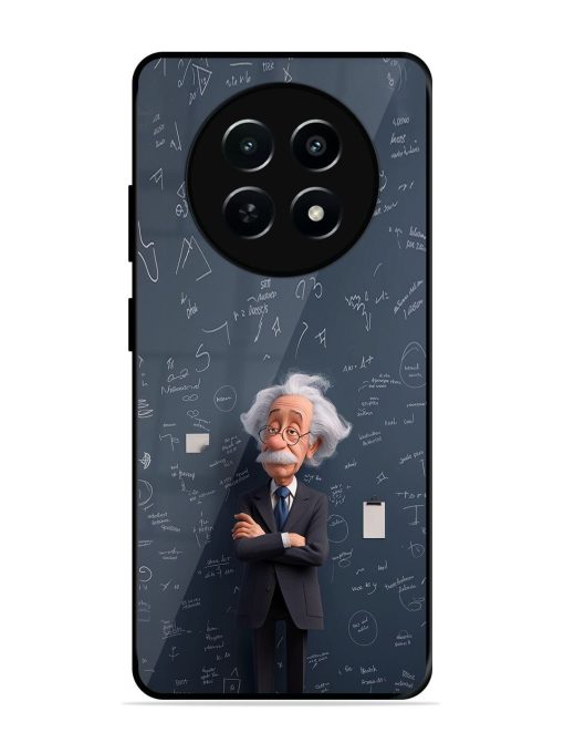 Albert Einstein Glossy Soft Edge Case for Realme 12X (5G) Chachhi