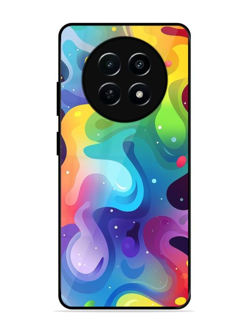 Rainbow River Glossy Soft Edge Case for Realme 12X (5G) Chachhi