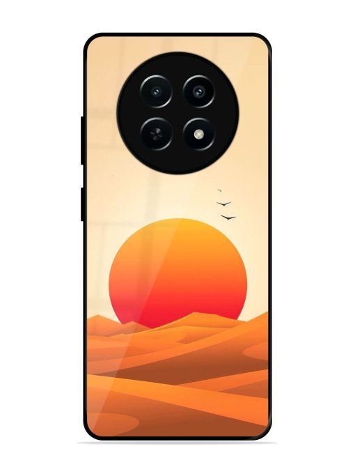 Desert Sunset Glossy Soft Edge Case for Realme 12X (5G) Chachhi