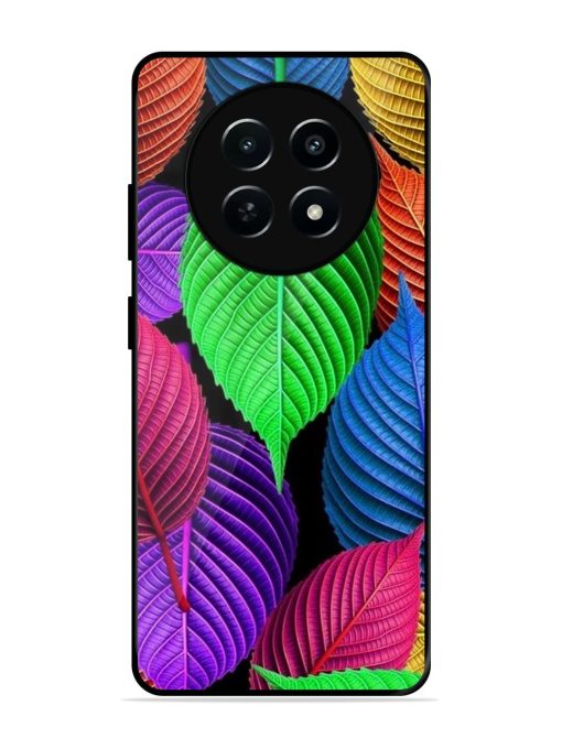 Rainbow Leaf Symphony Glossy Soft Edge Case for Realme 12X (5G) Chachhi