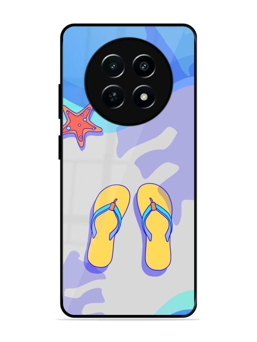 Sandy Toes And Salty Seas Glossy Soft Edge Case for Realme 12X (5G)