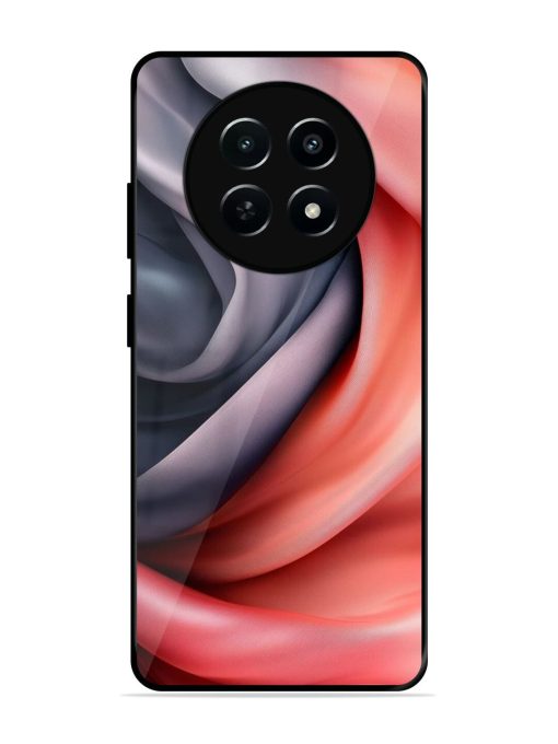 Swirling Silk Glossy Soft Edge Case for Realme 12X (5G) Chachhi