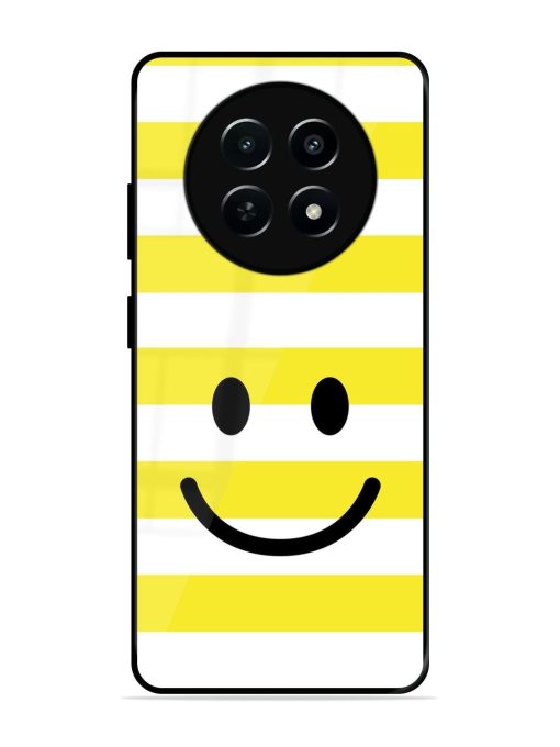 Smiling Stripes Glossy Soft Edge Case for Realme 12X (5G) Chachhi