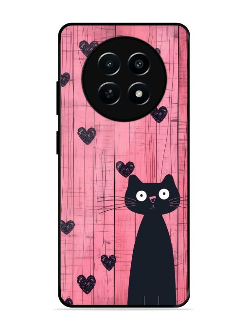 Feline Valentine'S Day Glossy Soft Edge Case for Realme 12X (5G) Chachhi