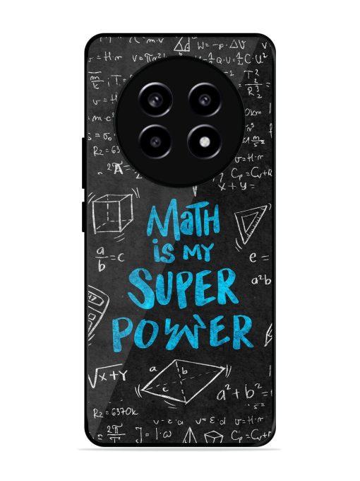 Math Magic Glossy Soft Edge Case for Realme 13 (5G) Chachhi