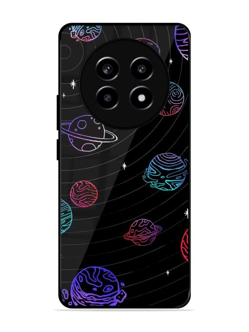 Cosmic Ballet Glossy Soft Edge Case for Realme 13 (5G) Chachhi