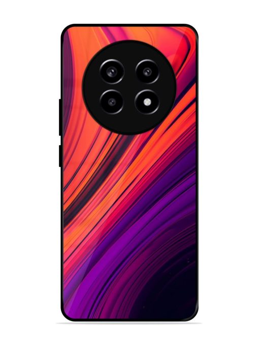 Crimson Curls Glossy Soft Edge Case for Realme 13 (5G) Chachhi