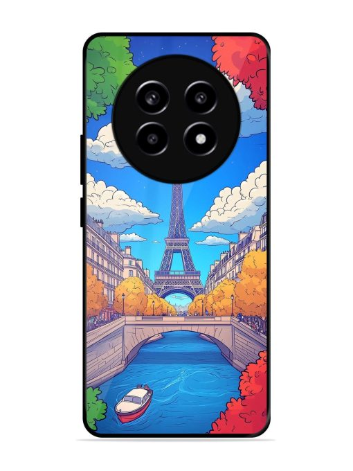 Parisian Panorama Glossy Soft Edge Case for Realme 13 (5G)