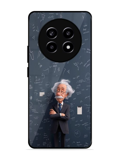 Albert Einstein Glossy Soft Edge Case for Realme 13 (5G)