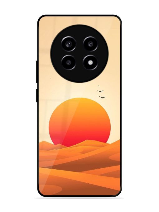 Desert Sunset Glossy Soft Edge Case for Realme 13 (5G) Chachhi