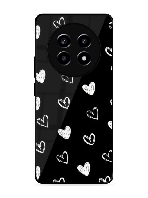 Scattered Hearts Glossy Soft Edge Case for Realme 13 (5G)