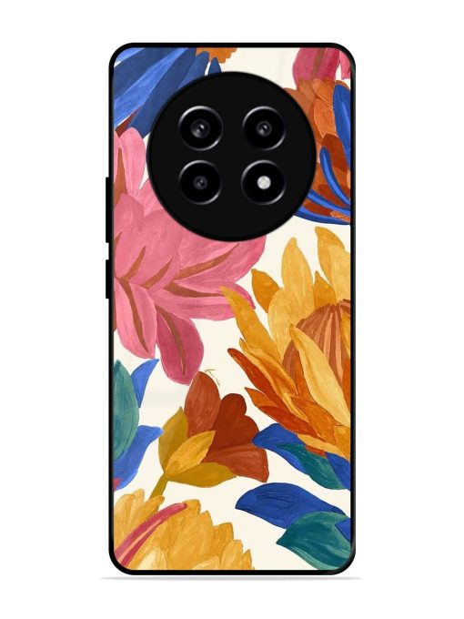 Blooming Tapestry Glossy Soft Edge Case for Realme 13 (5G) Chachhi