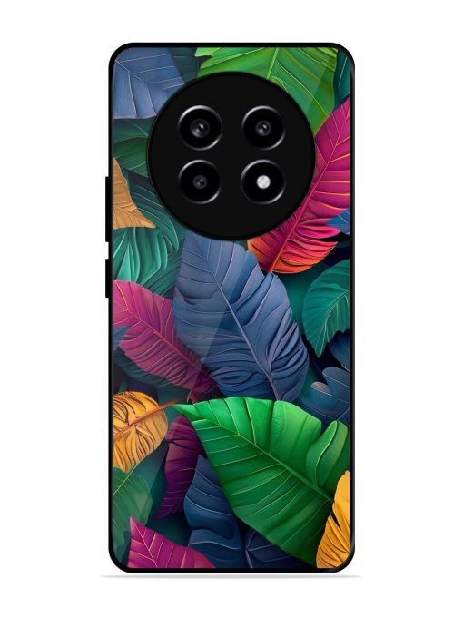Tropical Tapestry Glossy Soft Edge Case for Realme 13 (5G)