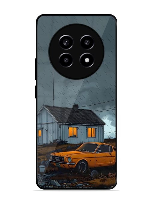 Rainy Day Retreat Glossy Soft Edge Case for Realme 13 (5G) Chachhi