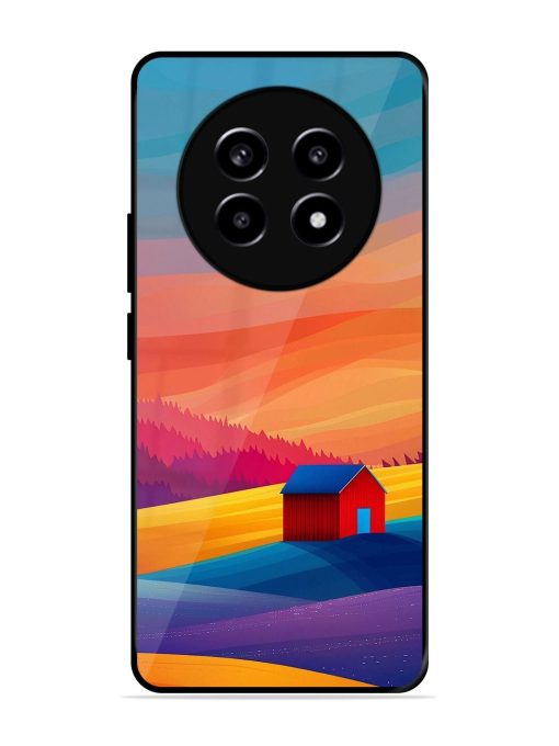 Sunset Solitude Glossy Soft Edge Case for Realme 13 (5G) Chachhi