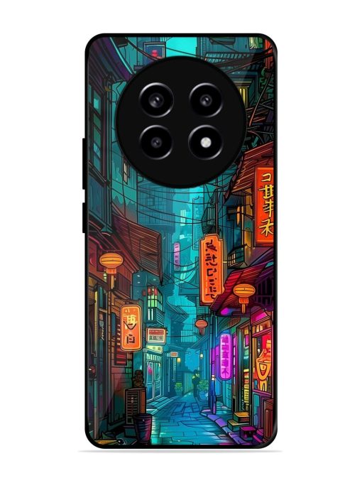 Neon Nightscape Glossy Soft Edge Case for Realme 13 (5G) Chachhi