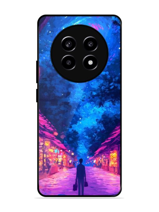 Neon Nightscape Glossy Soft Edge Case for Realme 13 (5G) Chachhi