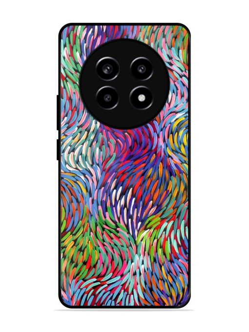 Vibrant Waves Glossy Soft Edge Case for Realme 13 (5G) Chachhi