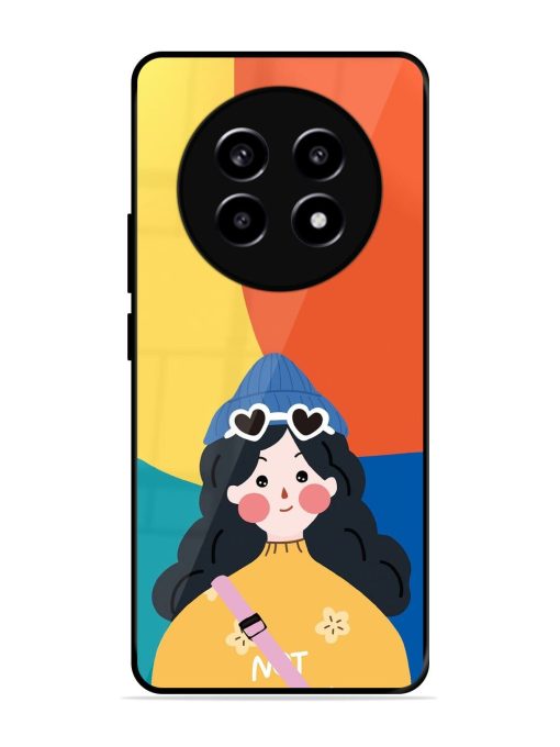 Colorful Vibes Glossy Soft Edge Case for Realme 13 (5G) Chachhi