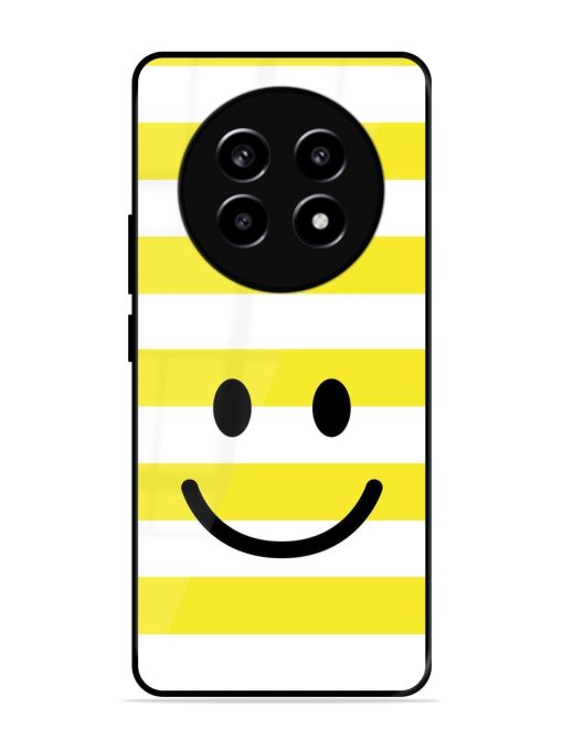 Smiling Stripes Glossy Soft Edge Case for Realme 13 (5G) Chachhi