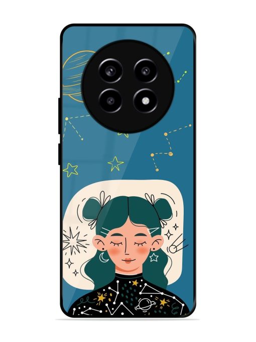 Cosmic Daydreamer Glossy Soft Edge Case for Realme 13 (5G) Chachhi