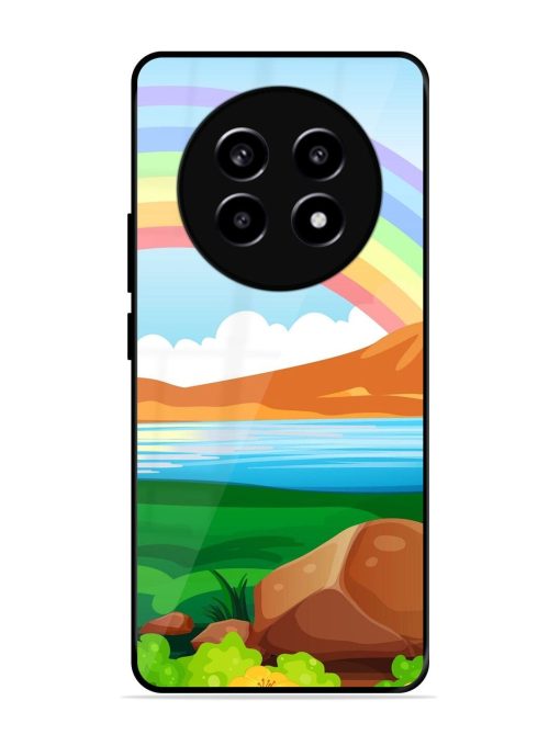 Rainbow Over The Lake Glossy Soft Edge Case for Realme 13 (5G)