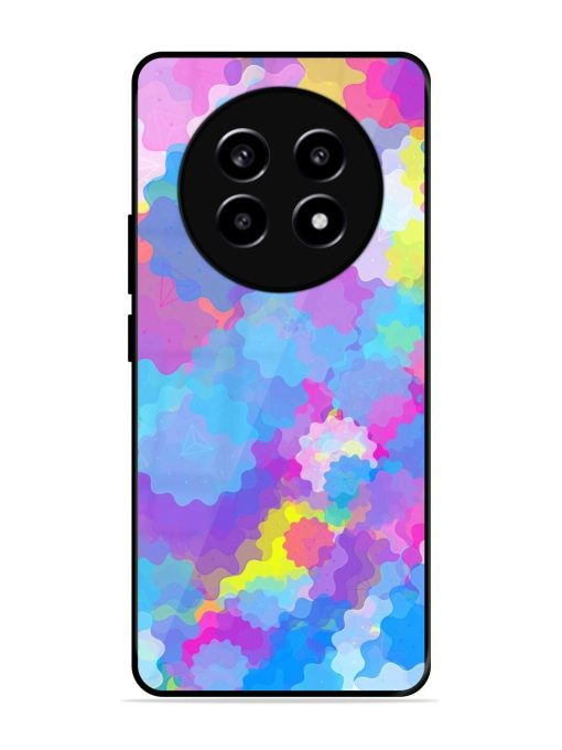 Psychedelic Cloud Burst Glossy Soft Edge Case for Realme 13 (5G)